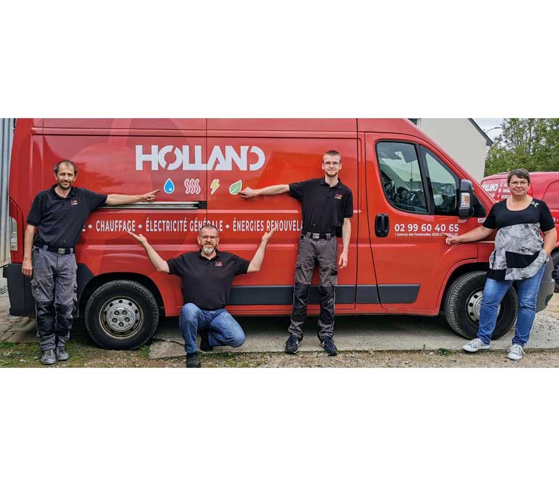 Photo de l'équipe de la SARL Holland